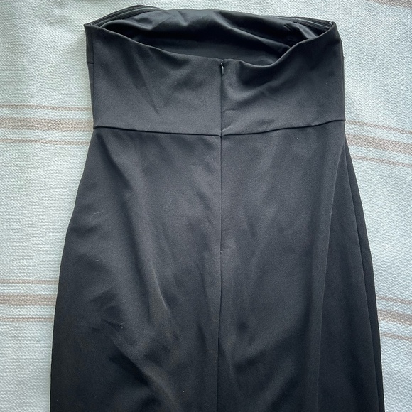 Lulu's After Hours Black Strapless Ruffled Maxi Dress - Color: Black, Size: M - Picture 7 of 7